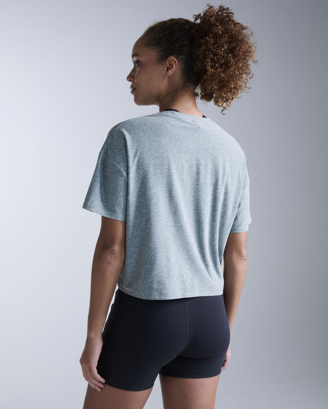 2xu-form-soft-jersey-relaxed-tee-donna-grigio-verde image 2