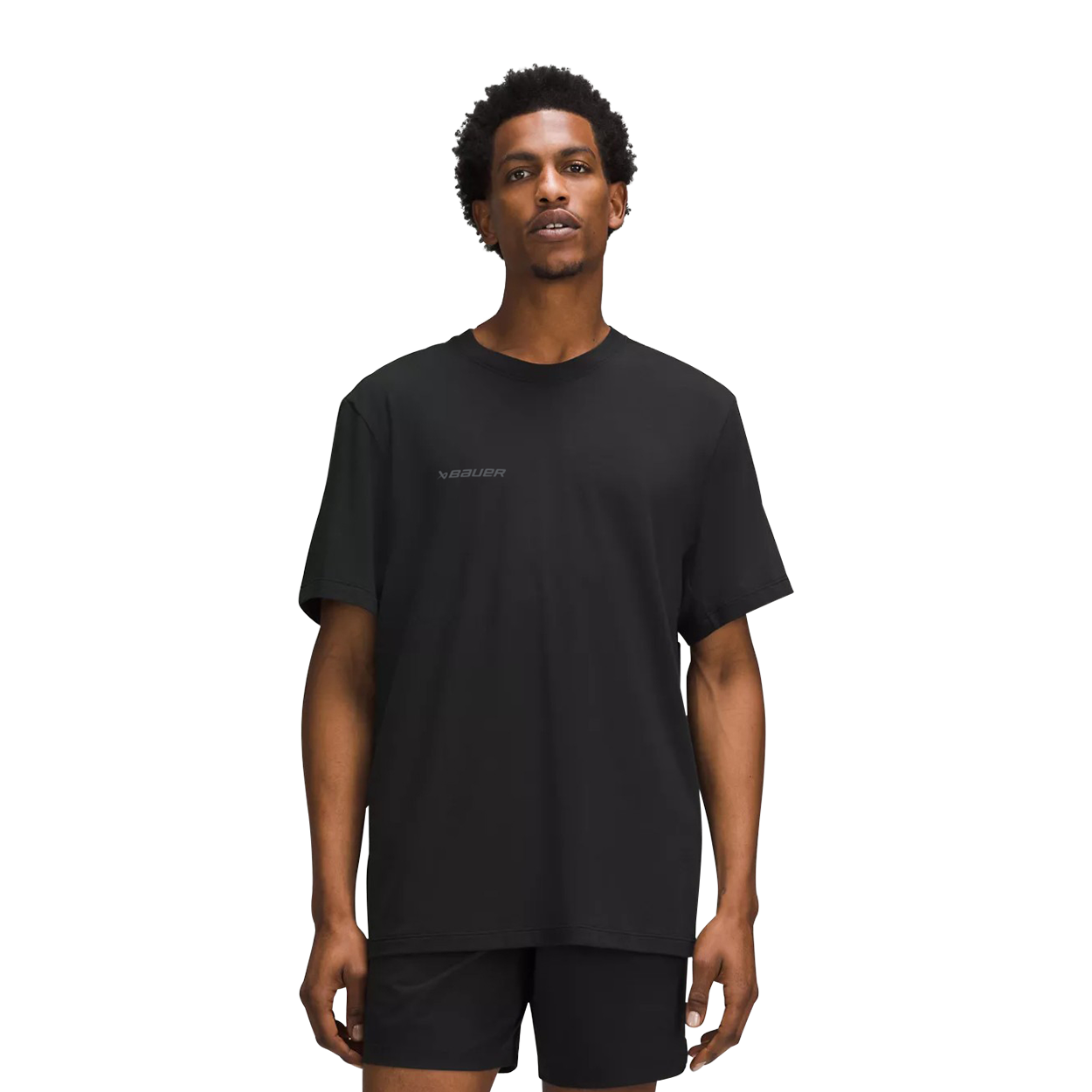 bauer-lululemon-license-to-train-t-shirt-a-maniche-corte image 1