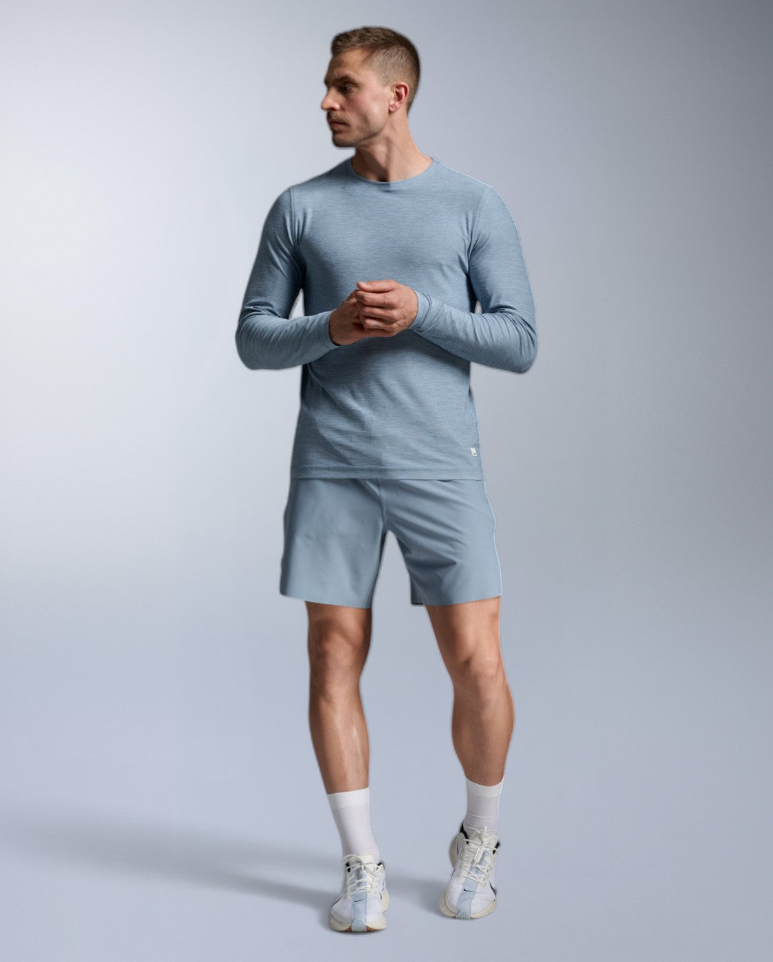 2xu-signature-long-sleeve-maglia-manica-lunga-uomo-blu image 6