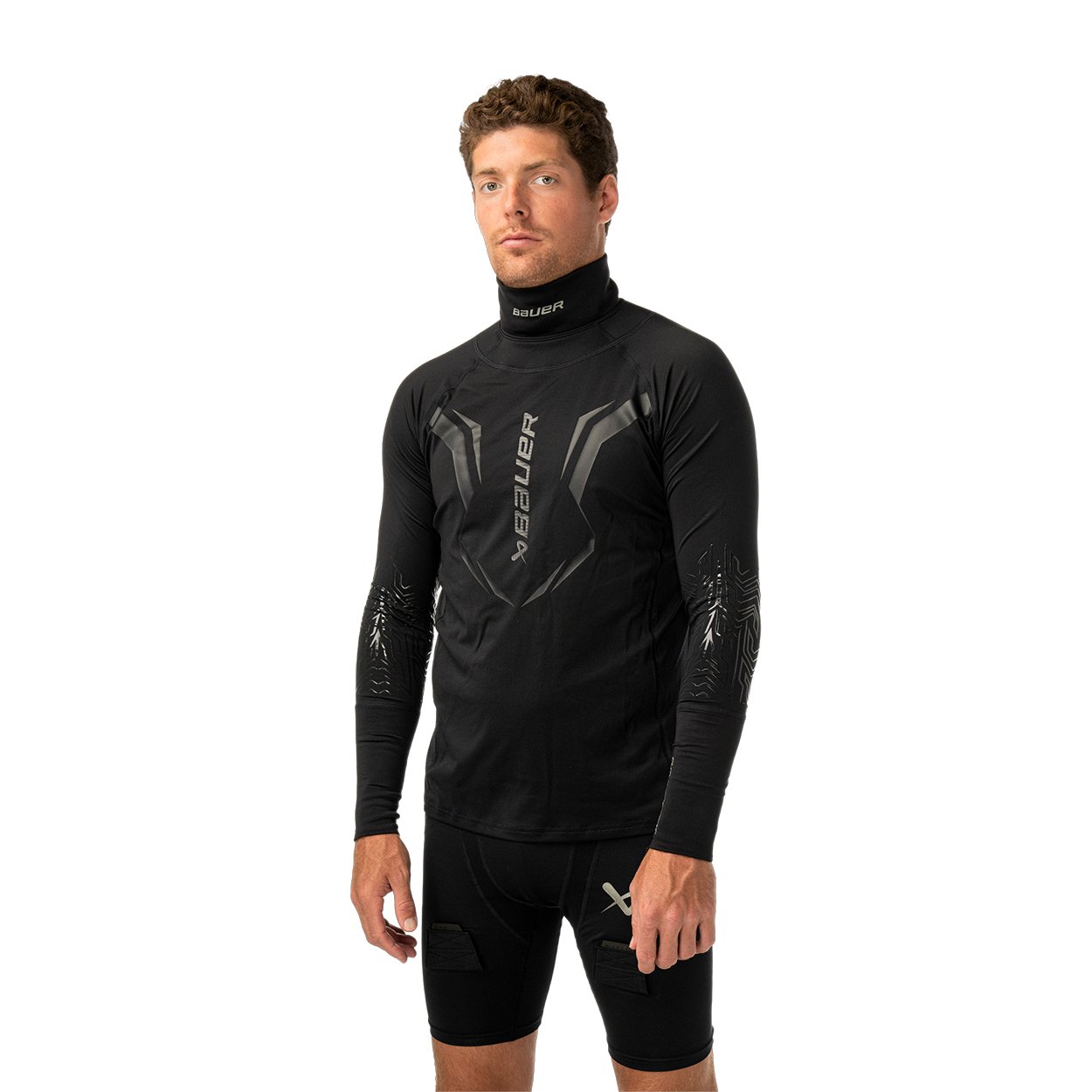 bauer-bodyguard-pro-baselayer-senior-sottomaglia-protettiva-kevlar image 3
