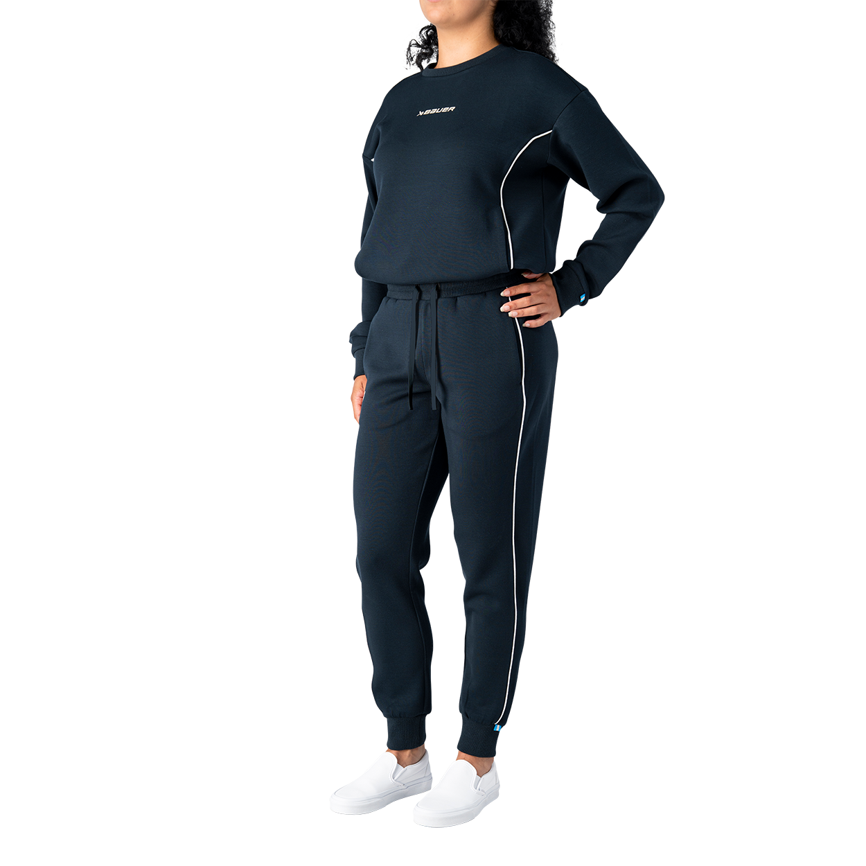 bauer-women-s-piping-jogger-pantalone-tuta-donna image 3