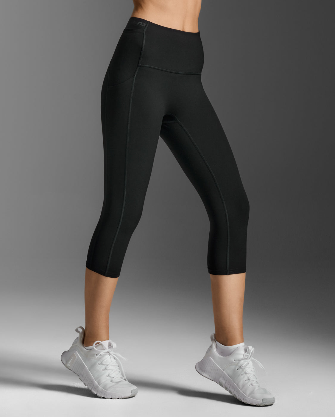 2xu-form-stash-hi-rise-compression-3-4-tights-with-pockets-leggings-donna image 2