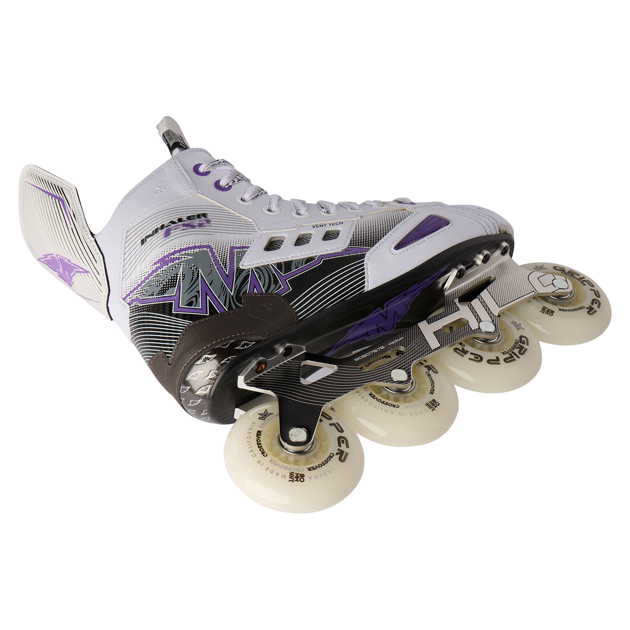 bauer-mission-inhaler-fs2-rh-pattini-hockey-in-line-junior image 2