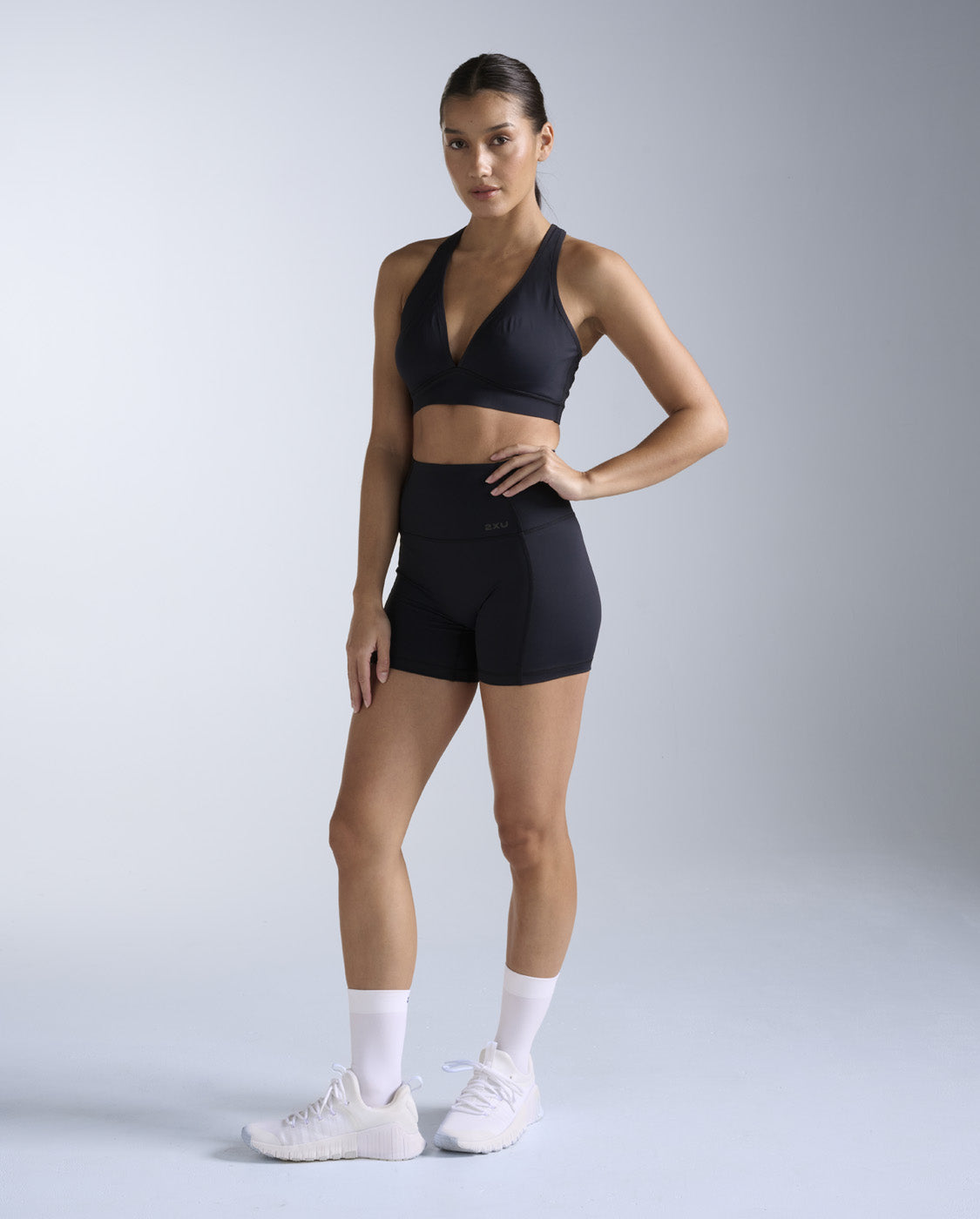 2xu-feather-flex-bonded-cross-back-bra-donna-nero-profondo-v image 6