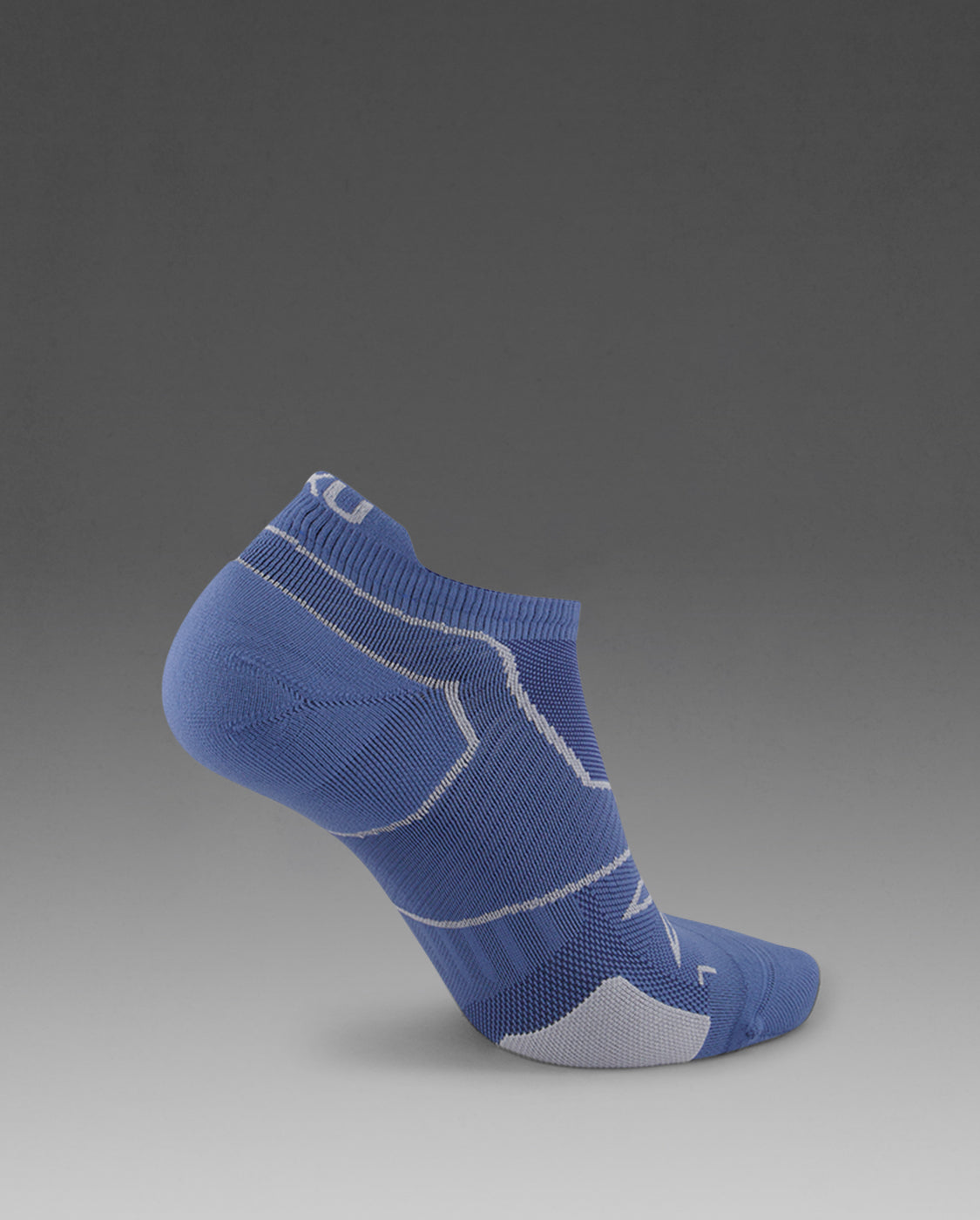 2xu-vectr-cushion-no-show-compression-socks-calze-running-corte image 3
