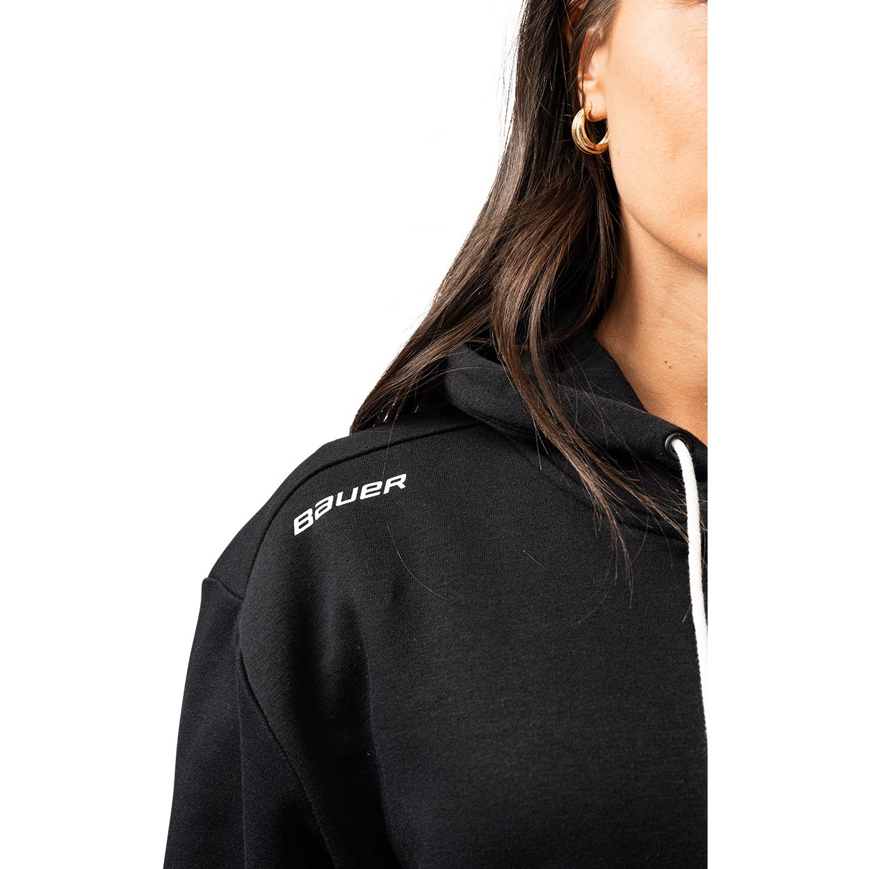 bauer-team-pullover-donna-felpa-con-cappuccio-s25-fit-donna image 4