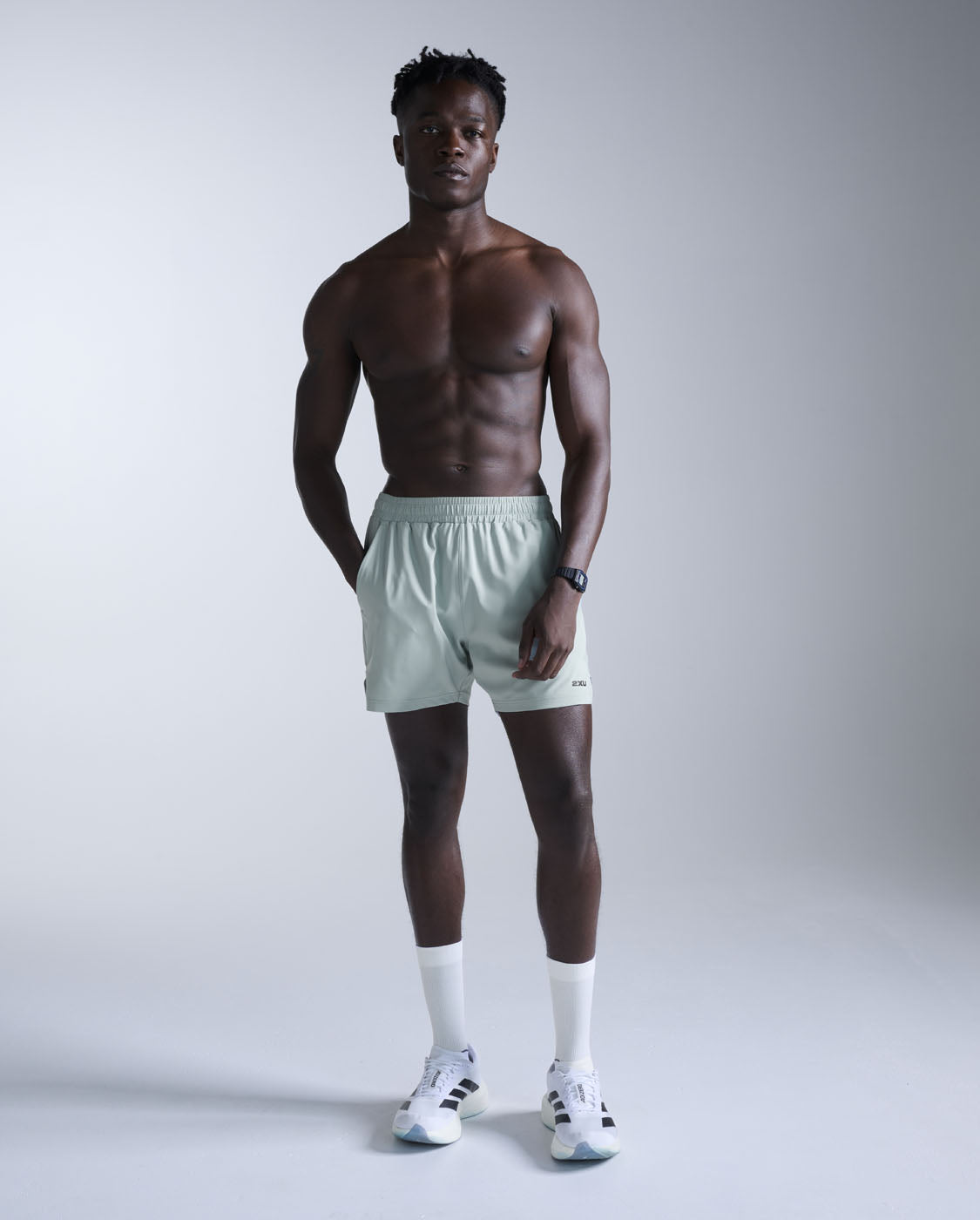 2xu-aero-5-inch-shorts-running-uomo-azzurro-slim image 5