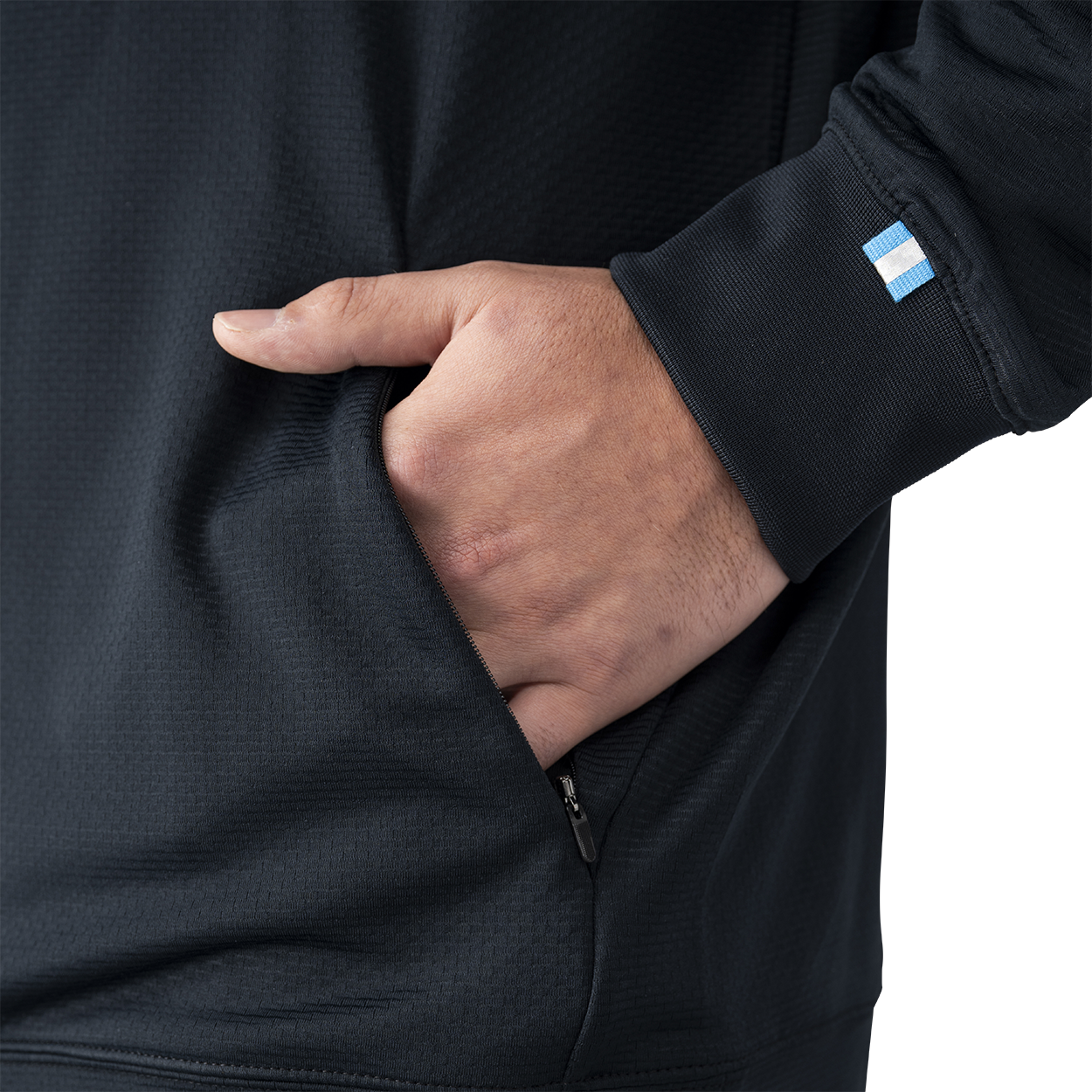 bauer-tech-felpa-con-cappuccio-full-zip-senior image 2