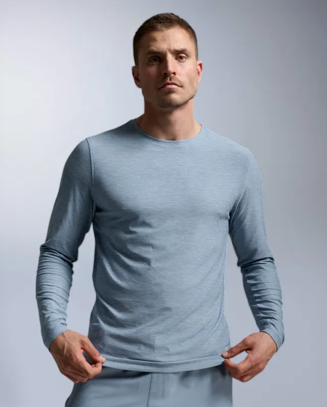 2xu-signature-long-sleeve-maglia-manica-lunga-uomo-blu image 1
