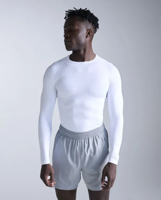 2xu-core-compression-long-sleeve-maglia-compressione-manica-lunga-bianco image 1