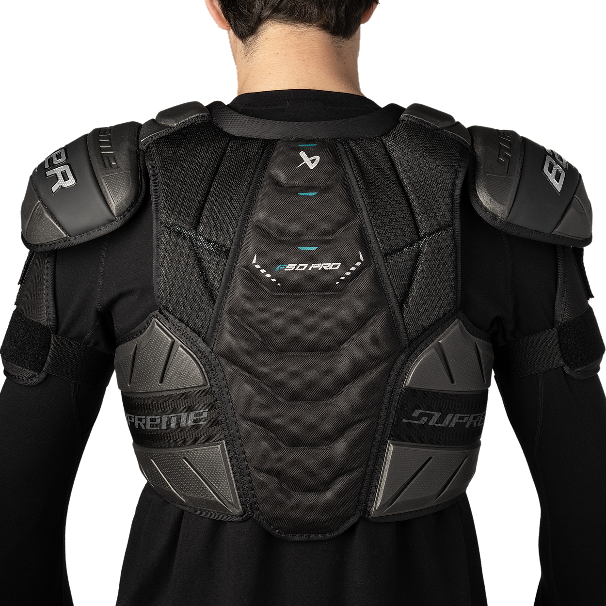 bauer-supreme-f50-pro-junior-spallaccio-hockey-su-ghiaccio image 2