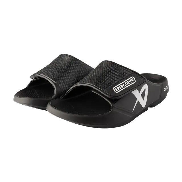 bauer-oofos-sport-flex-slide-senior-nere-ciabatte-recupero-s25 image 1