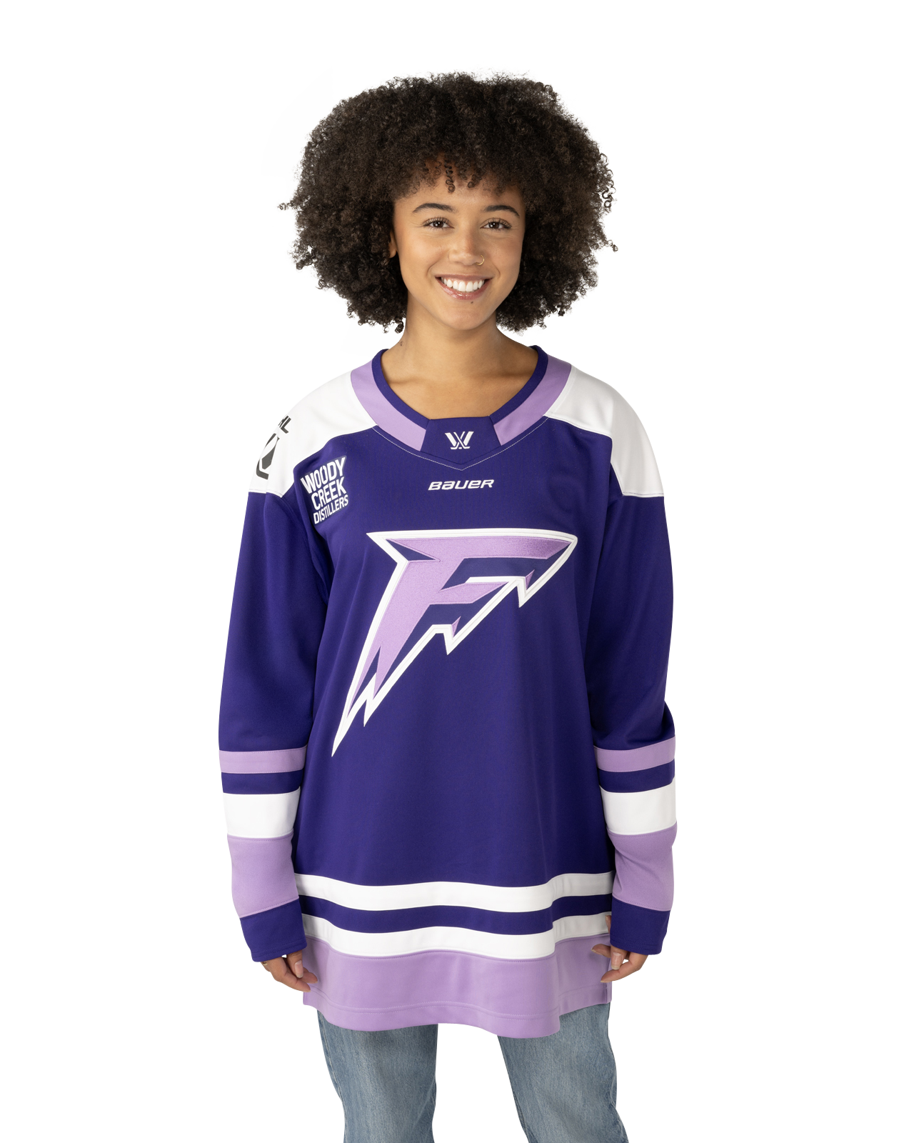 bauer-maglia-pwhl-minnesota-frost-home-replica-adulto image 1