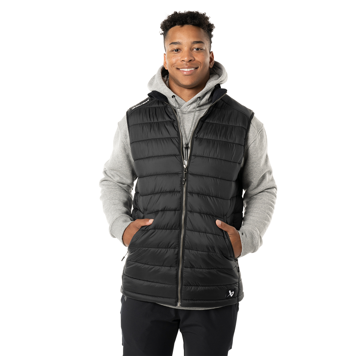 bauer-team-puffer-gilet-imbottito-senior image 2