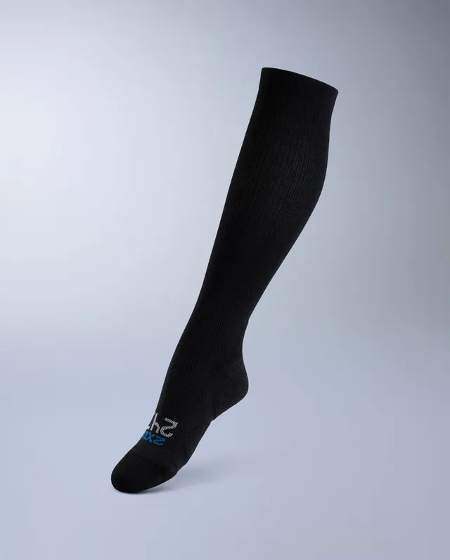 2xu-24-7-bamboo-compression-socks-calze-a-compressione-graduata-unisex-nero image 1