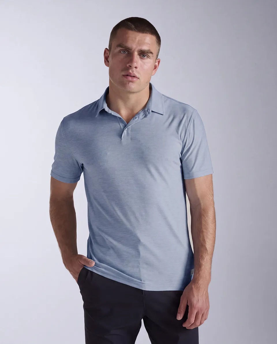 2xu-signature-polo-uomo-polo-soft-jersey-blu-regular-fit image 1