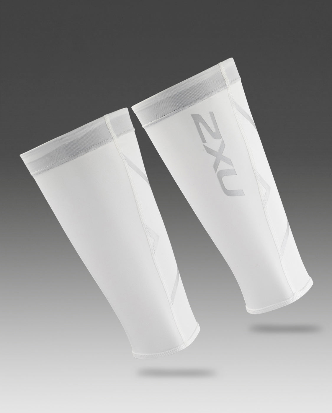 2xu-compression-calf-guards-gambali-a-compressione-bianco image 2