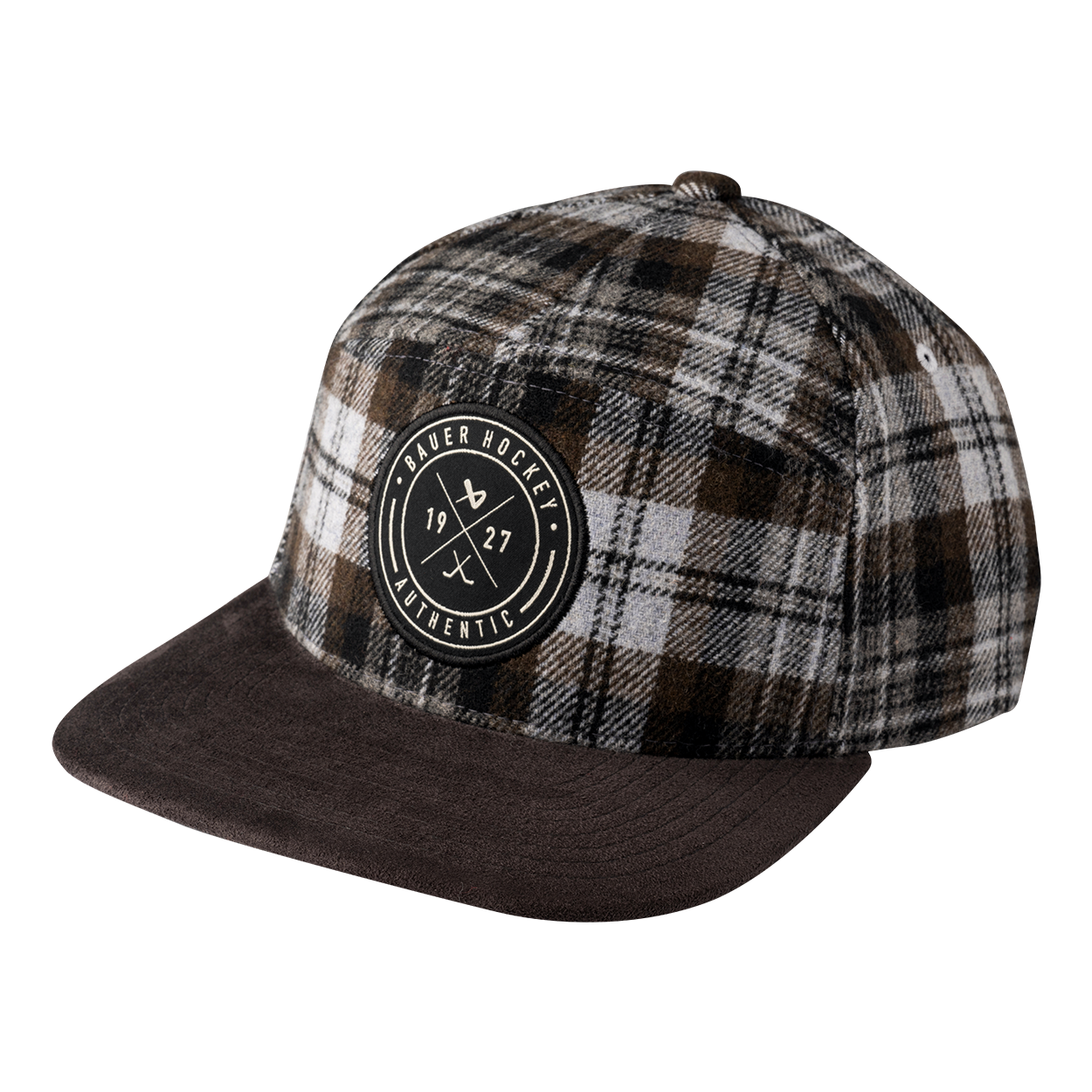 bauer-plaid-snapback-senior-cappellino-hockey-flanella image 1