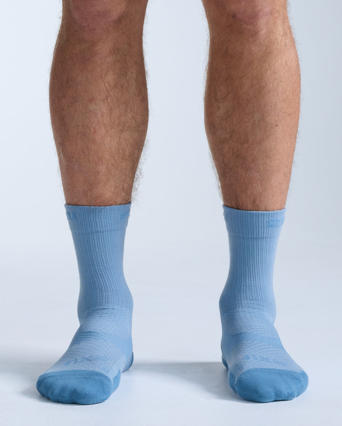 2xu-vectr-light-cushion-merino-crew-socks-calze-running-azzurre image 1