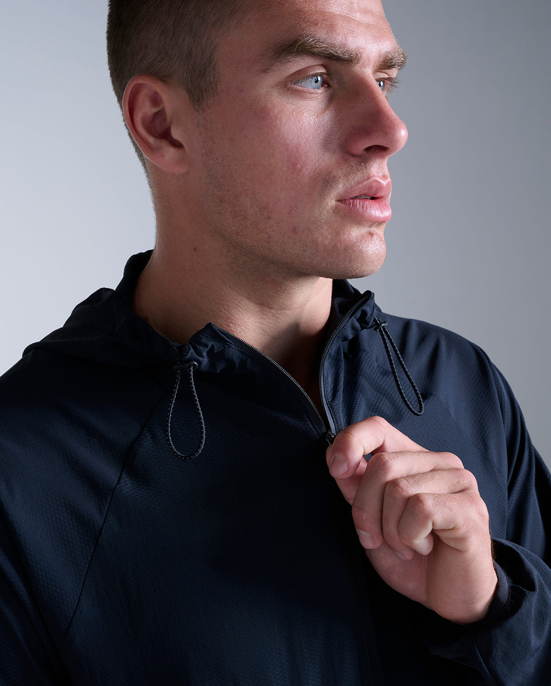 2xu-aero-hex-windbreaker-giacca-antivento-running-uomo-nera image 5