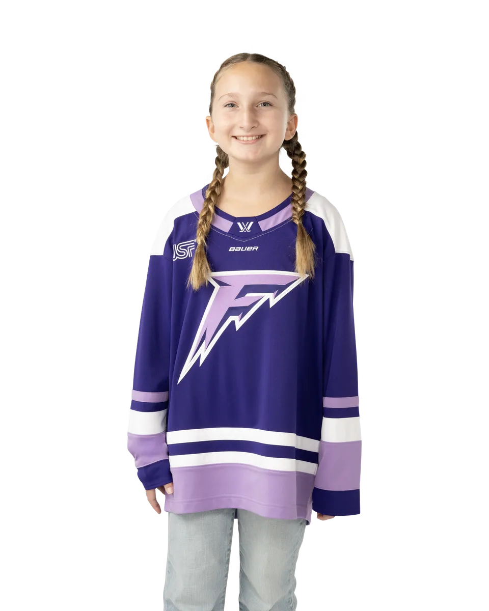 bauer-pwhl-minnesota-frost-maglia-hockey-casa-bambino image 1