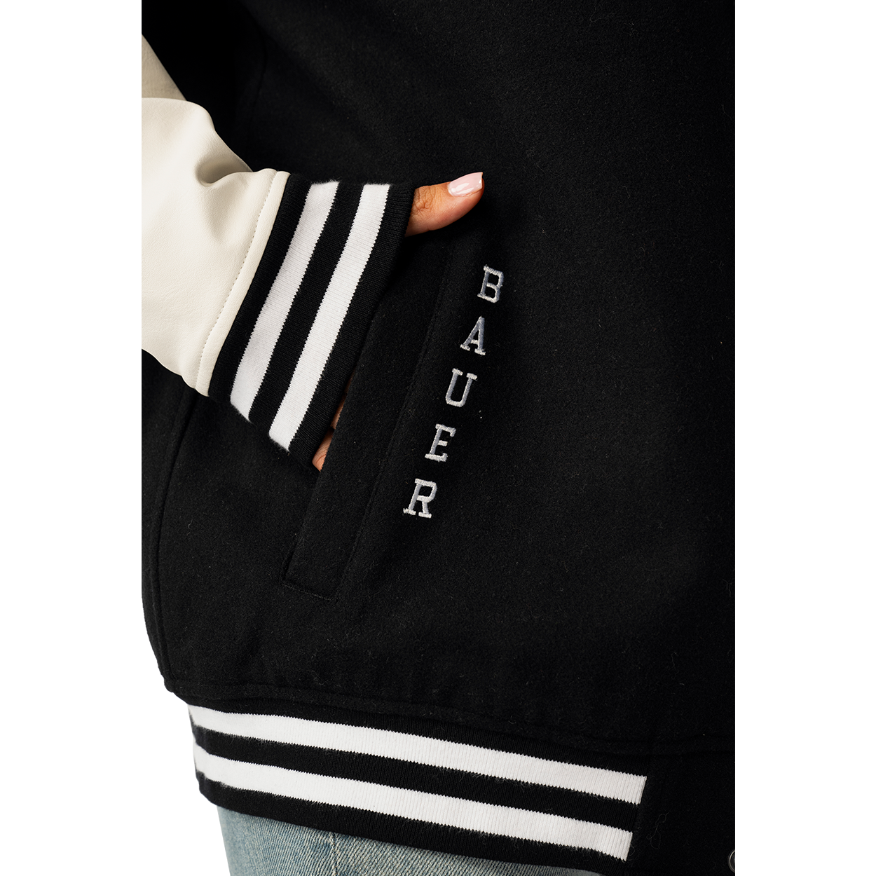 bauer-varsity-jacket-giacca-college-unisex image 6