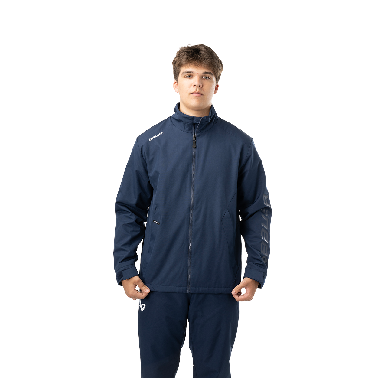 bauer-team-lightweight-jacket-senior-giacca-leggera-hockey image 2
