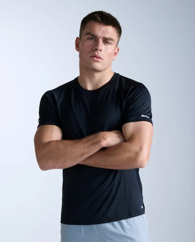 2xu-aero-tee-maglia-running-nero image 1