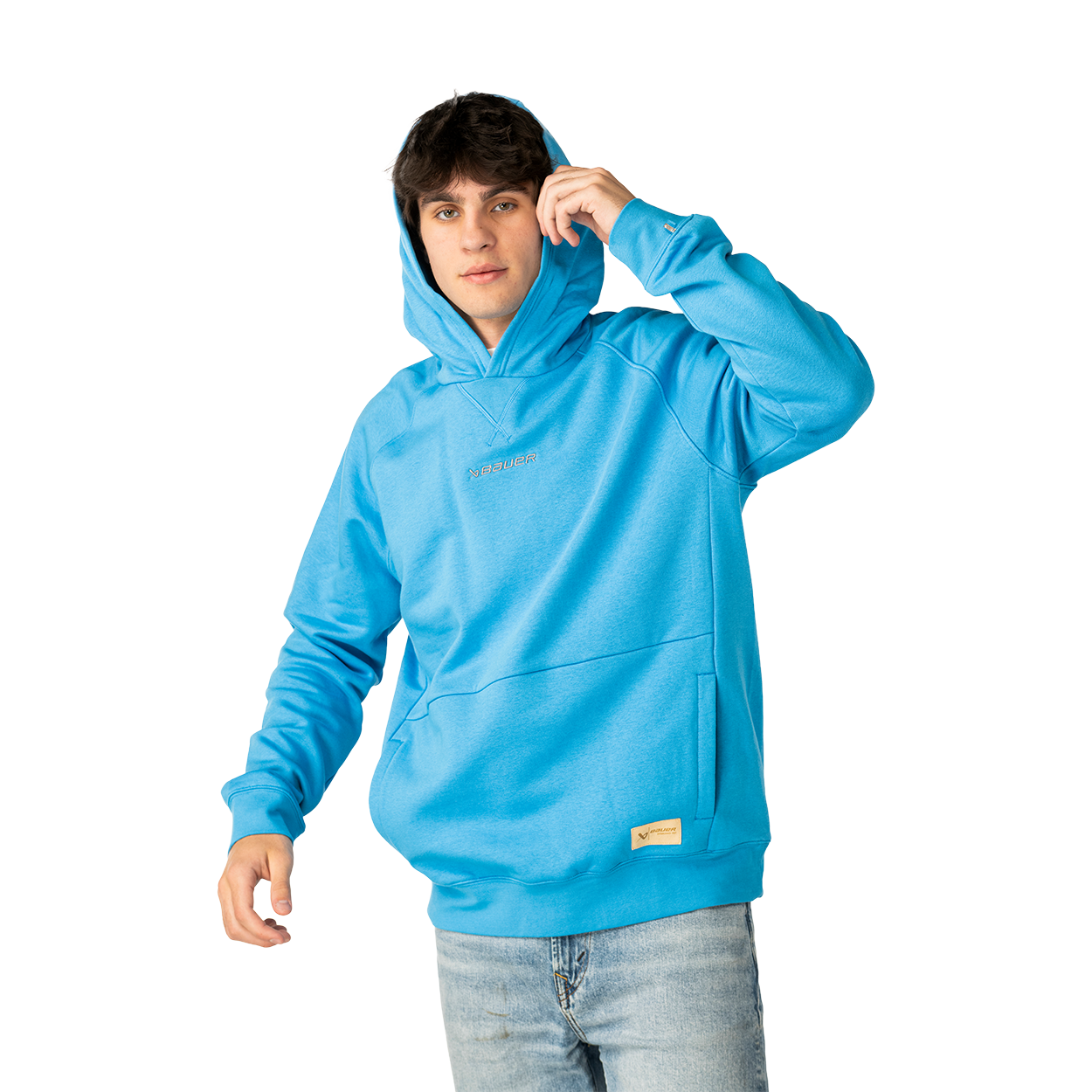 bauer-ultimate-felpa-con-cappuccio-senior image 3