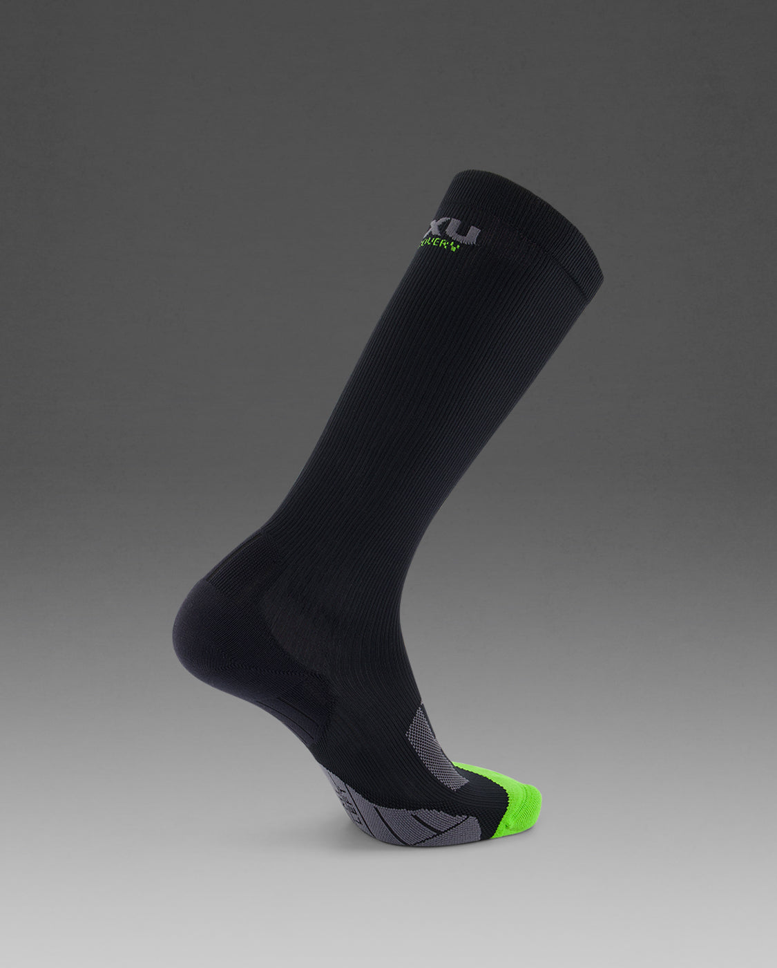 2xu-recovery-compression-socks-calze-compression-nere-con-fir-unisex image 3