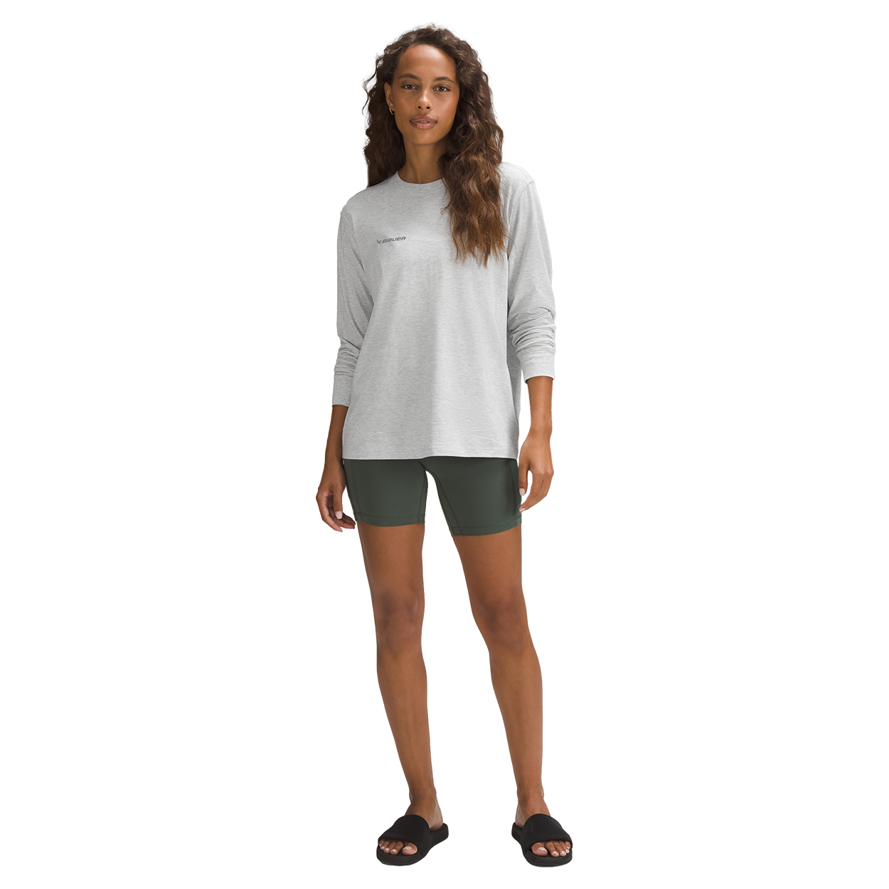 bauer-x-lululemon-all-yours-maglia-manica-lunga-donna-cotone-pima-relaxed-fit image 7