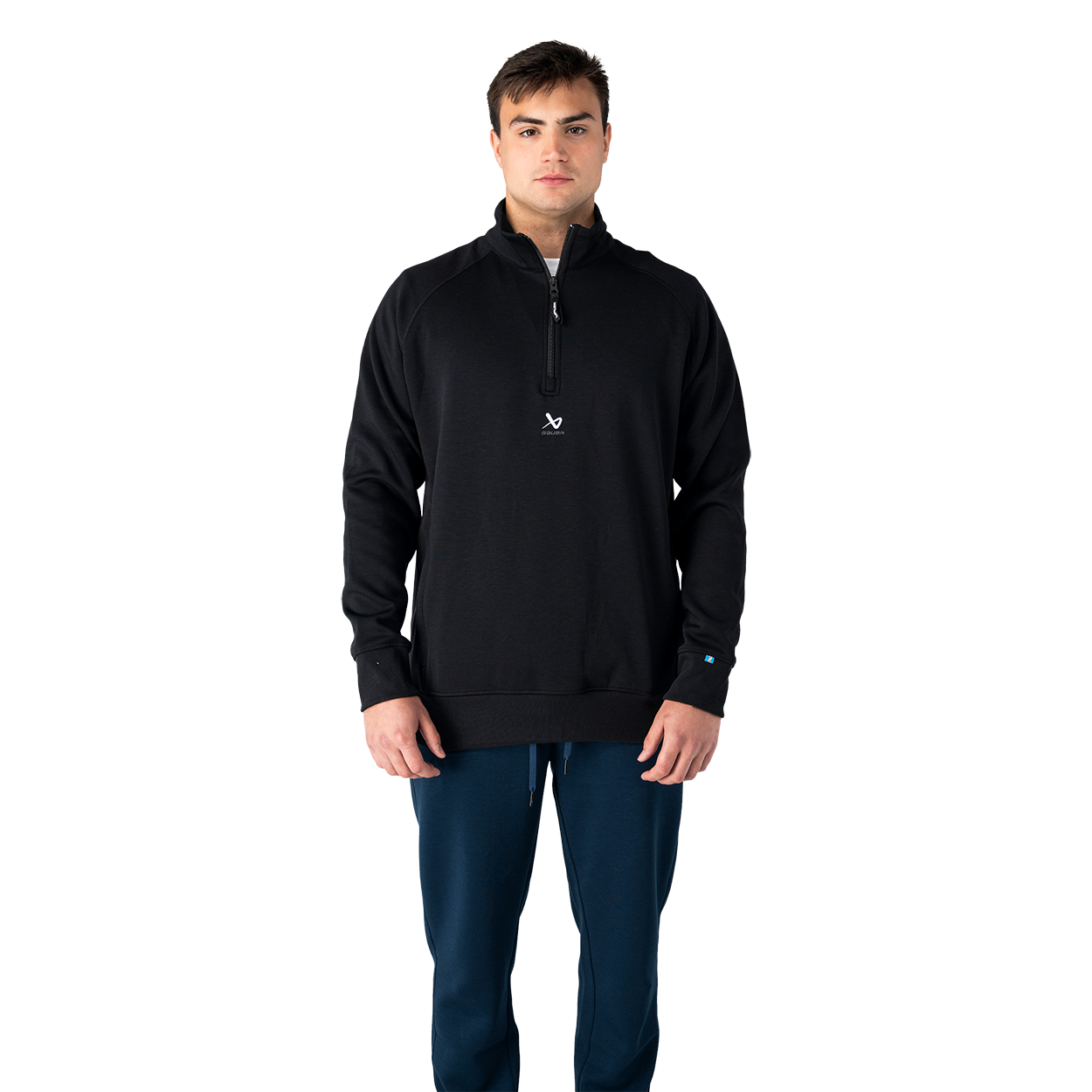 bauer-travel-quarter-zip-senior-felpa-hockey-mezza-zip image 4