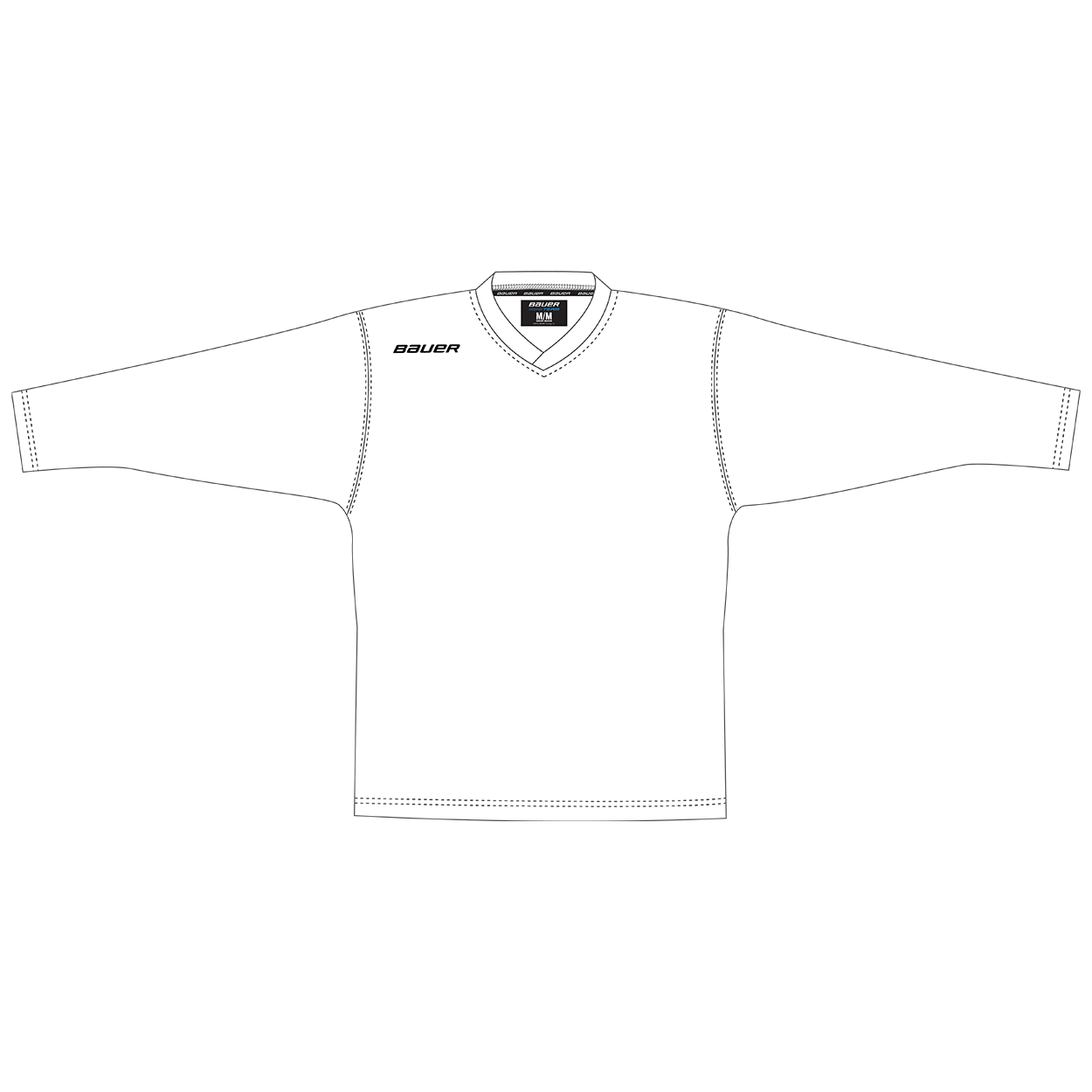 bauer-flex-maglia-allenamento-hockey-youth image 2