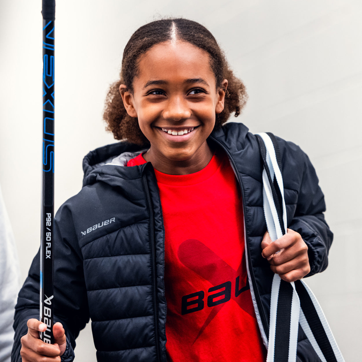 bauer-core-shortsleeve-lockup-tee-youth-t-shirt-hockey-ragazzi image 3