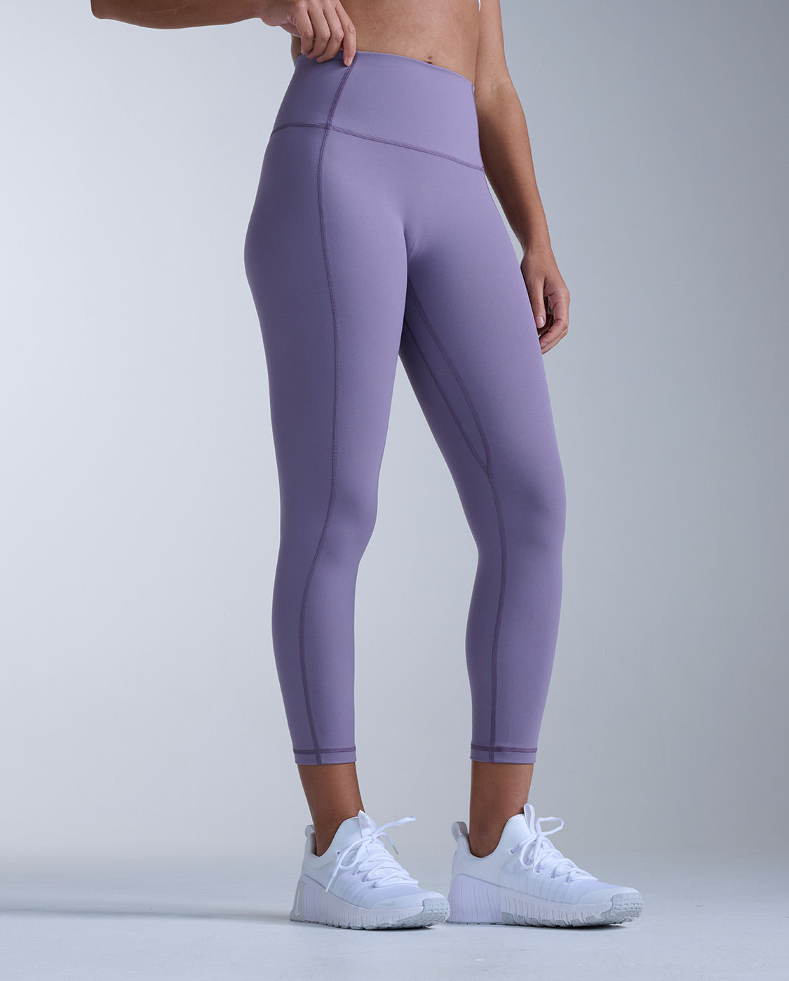2xu-fluid-hi-rise-7-8-tights-donna-leggings-pilates-viola image 1