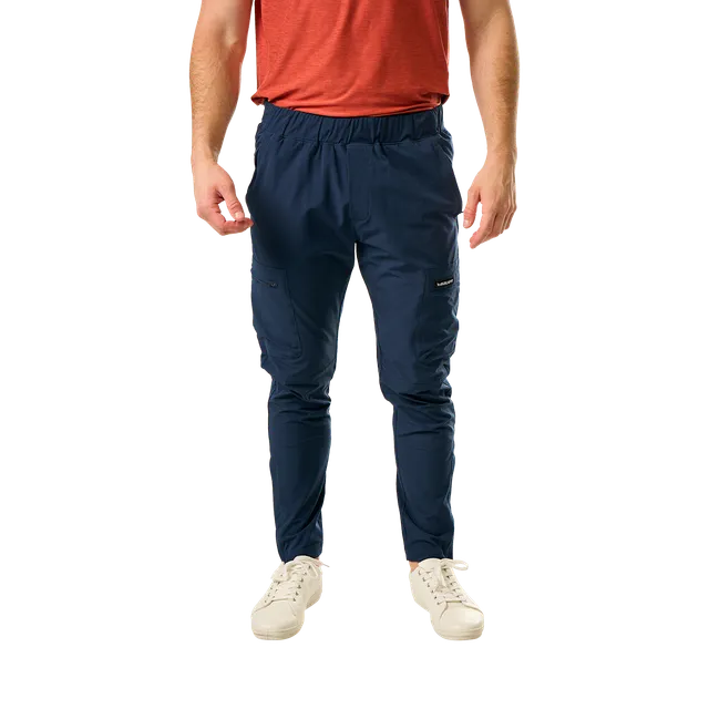 bauer-cross-coast-travel-pant-navy-pantalone-viaggio-uomo-blu image 1