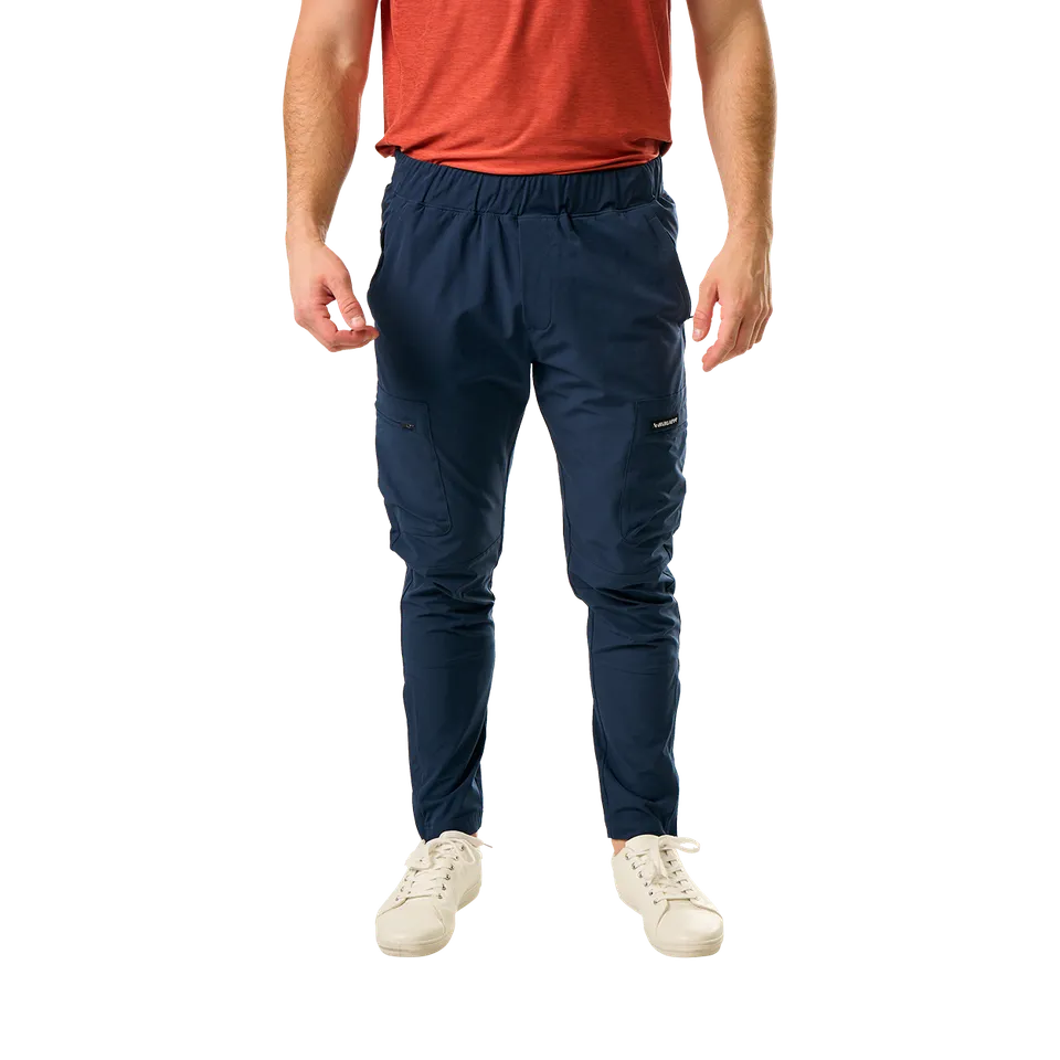 bauer-cross-coast-travel-pant-navy-pantalone-viaggio-uomo-blu image 1