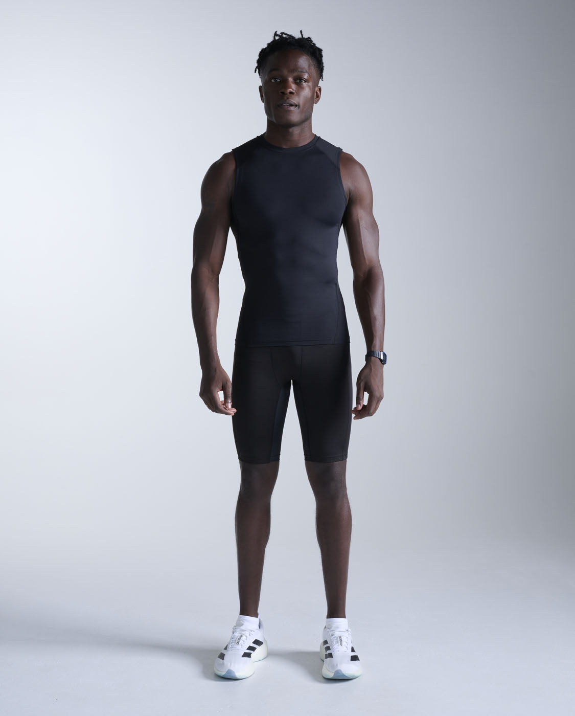 2xu-core-compression-sleeveless-nero-canotta-compressiva-training image 3