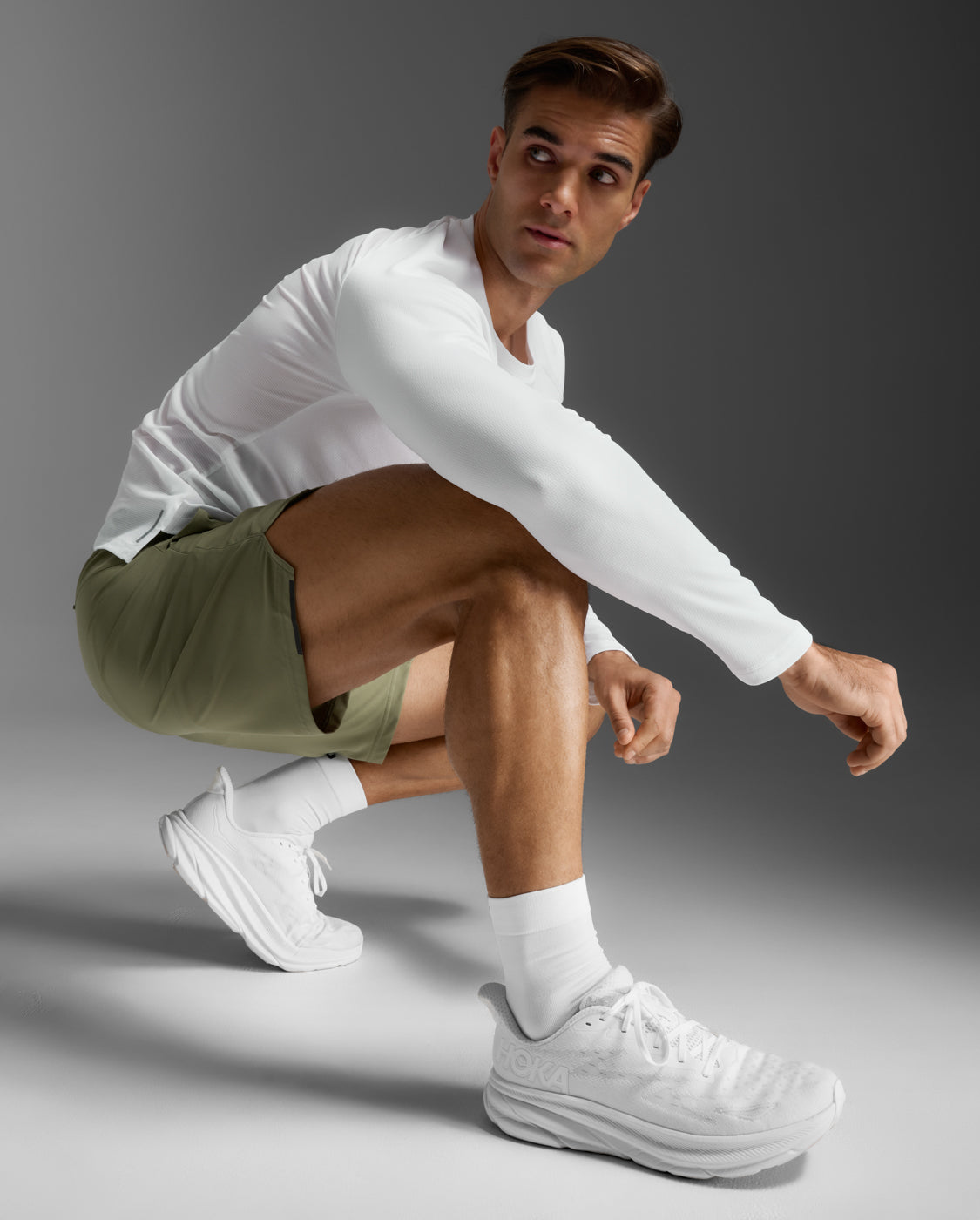 2xu-aero-7-inch-shorts-pantaloncini-running-con-intimo-verde image 3