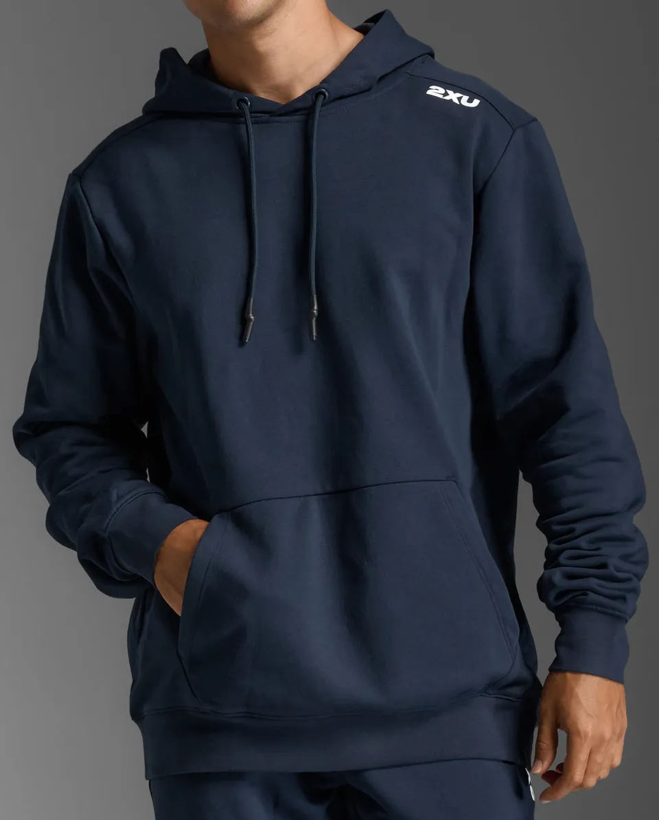 2xu-aspire-pullover-hoodie-felpa-uomo-blu-navy image 1