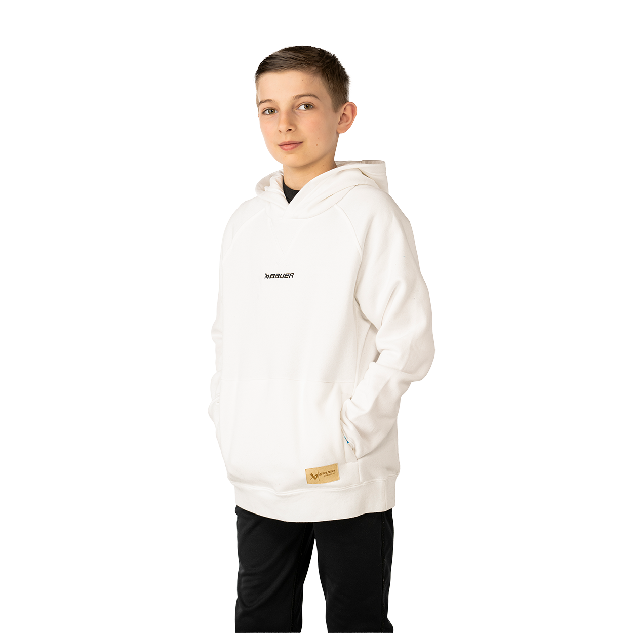 bauer-ultimate-felpa-con-cappuccio-youth image 6