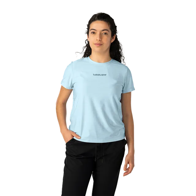 bauer-ice-to-gym-tech-tee-t-shirt-tecnica-donna image 1