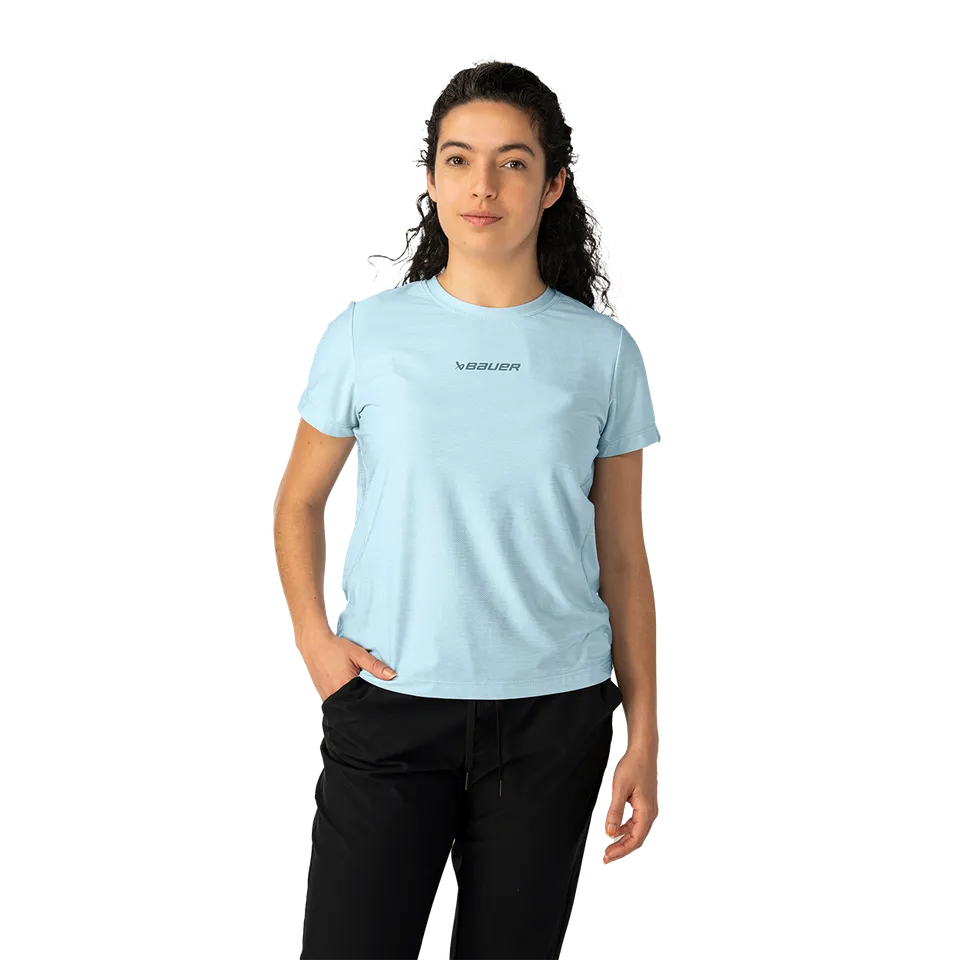 bauer-ice-to-gym-tech-tee-t-shirt-tecnica-donna image 1