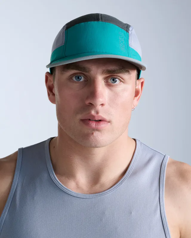 2xu-light-speed-cap-unisex-azzurro-grigio image 1