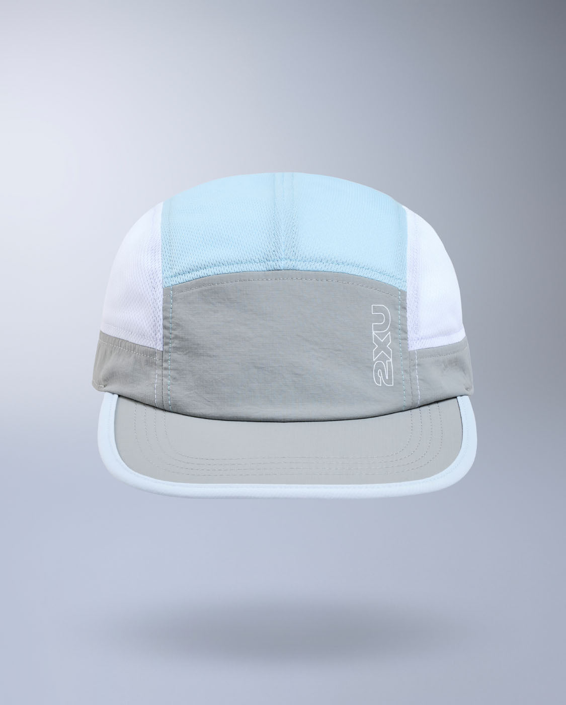2xu-light-speed-cappellino-running-unisex-grigio image 2