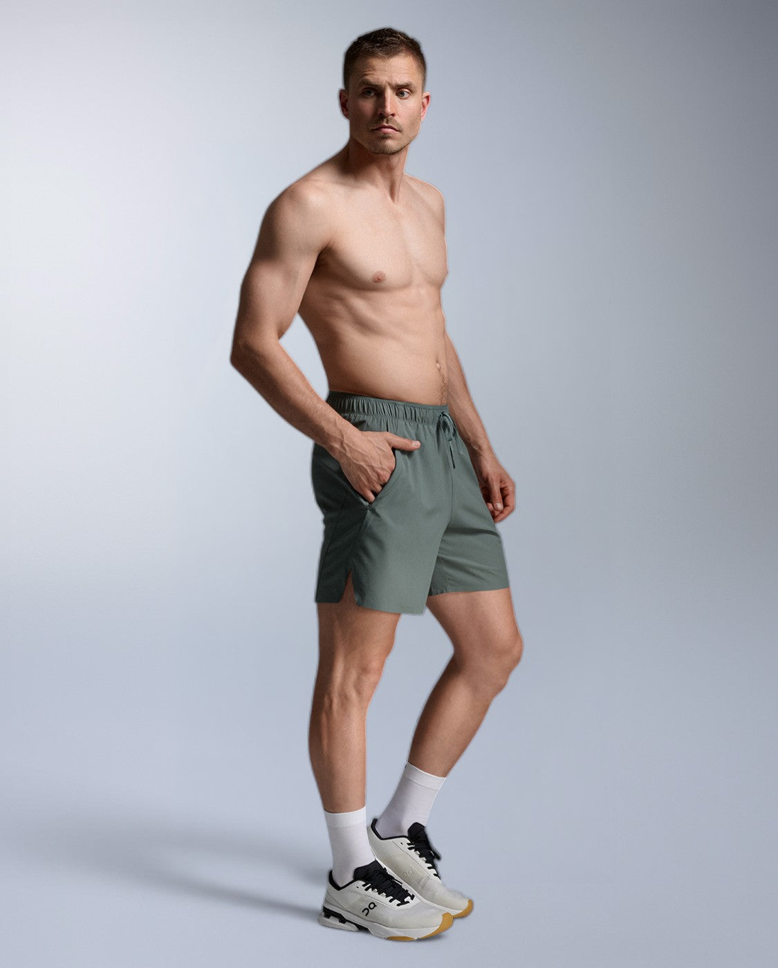 2xu-motion-pantaloncini-training-7-pollici-uomo-verde image 4