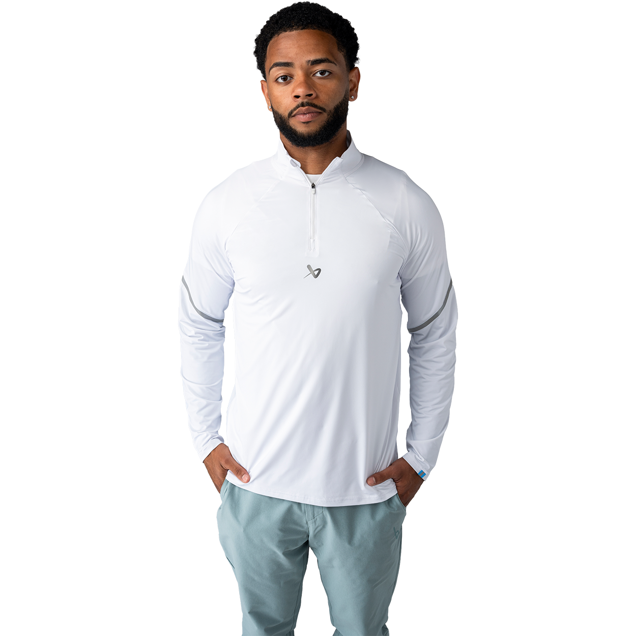 bauer-lightweight-knit-felpa-quarter-zip-golf-collection image 4