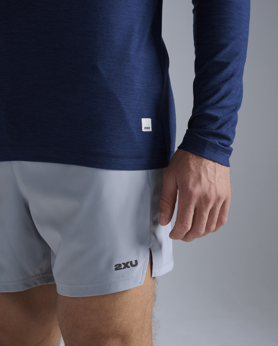 2xu-signature-long-sleeve-maglia-manica-lunga-training-uomo-blu image 7