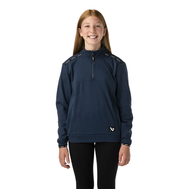 bauer-team-fleece-felpa-1-2-zip-youth image 1