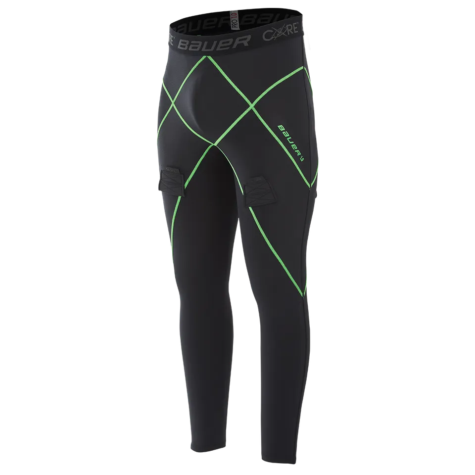 bauer-core-1-0-jock-pant-pantalone-compressivo-con-conchiglia image 1